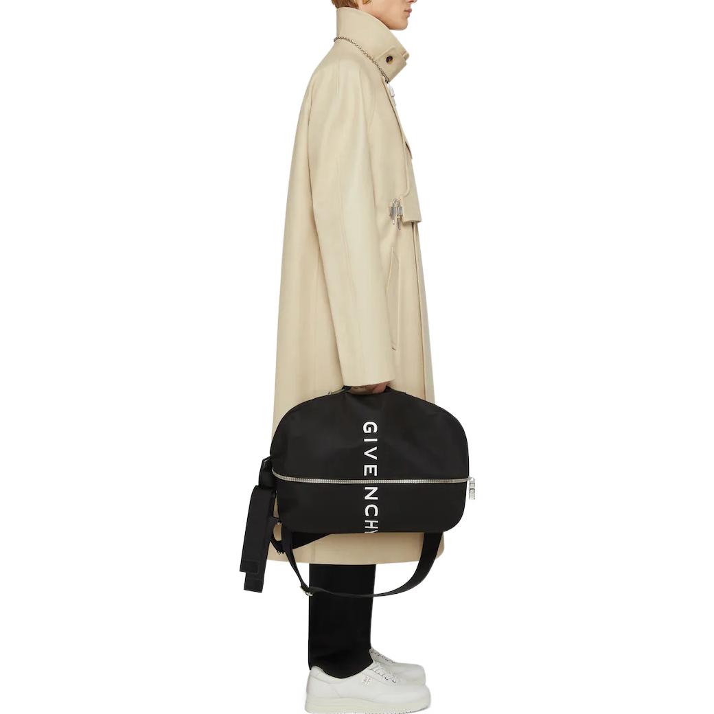 GIVENCHY  Solid Color Mid-Length U-Shaped Trench Coat. BM00XP14BU-270 圖 5