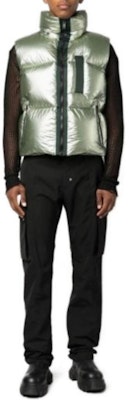 Givenchy Vest Hijau Tanpa Lengan dengan Zip Warna Solid BM014F14Y4-311 Lookbook Givenchy Vest Hijau Tanpa Lengan dengan Zip Warna Solid BM014F14Y4-311