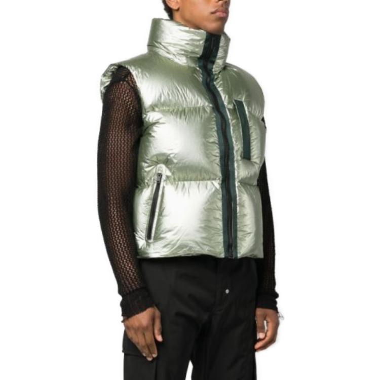 Purchase Givenchy Vest Hijau Tanpa Lengan dengan Zip Warna Solid BM014F14Y4-311