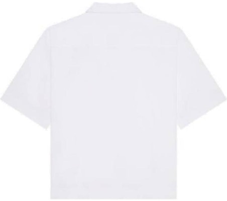 紀梵希純白短袖襯衫帶尖領 BM60T51YFV-100 Lookbook 紀梵希純白短袖襯衫帶尖領 BM60T51YFV-100