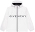 Order ジバンシィ ホワイト フード ジャケット レターロゴプリント付き. BM011313YT-100