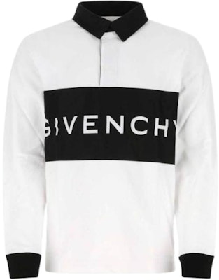 Givenchy Kemeja Polo Lengan Panjang Putih dengan Desain Cetak Huruf. BM71CS30VV-130 Buy Givenchy Kemeja Polo Lengan Panjang Putih dengan Desain Cetak Huruf. BM71CS30VV-130