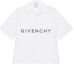 Buy GIVENCHY Kemeja Putih Lengan Panjang dengan Cetakan Huruf dan Desain Kerah BM60T51YC8-116
