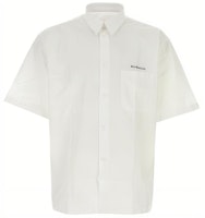 Givenchy White Short-Sleeve Polo Shirt with Letter Print. BM610814M6-100 Givenchy White Short-Sleeve Polo Shirt with Letter Print. BM610814M6-100