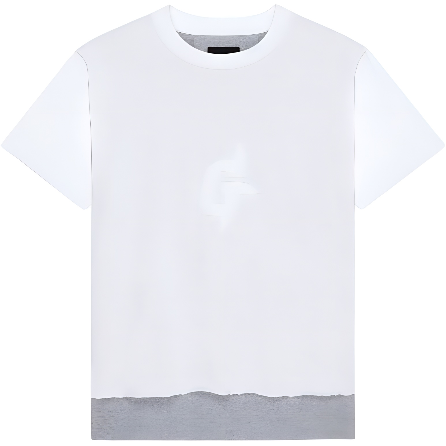 Givenchy  White Slim-Fit T-Shirt with Letter Logo Print BM71GD3YBK-100