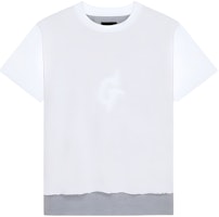 Givenchy White Slim-Fit T-Shirt with Letter Logo Print BM71GD3YBK-100 Givenchy White Slim-Fit T-Shirt with Letter Logo Print BM71GD3YBK-100