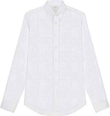 Givenchy Baju Kemeja Putih Lengan Panjang Kasual Lelaki BM60ZH140C-100 Order Givenchy Baju Kemeja Putih Lengan Panjang Kasual Lelaki BM60ZH140C-100
