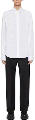 Givenchy Baju Kemeja Putih Lengan Panjang Kasual Lelaki BM60ZH140C-100 Lookbook Givenchy Baju Kemeja Putih Lengan Panjang Kasual Lelaki BM60ZH140C-100