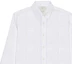 Sizing Givenchy Baju Kemeja Putih Lengan Panjang Kasual Lelaki BM60ZH140C-100