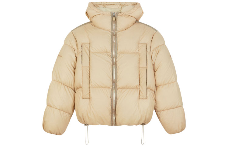 GIVENCHY  Winter Beige Hooded Loose Fit Down Jacket BM00T213T4-913