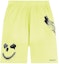 Order GIVENCHY Yellow Abstract Print Logo Bermuda Casual Shorts. BM50WU3Y6U-725