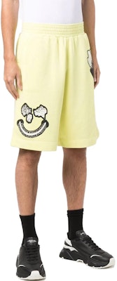 GIVENCHY Yellow Abstract Print Logo Bermuda Casual Shorts. BM50WU3Y6U-725 Shop GIVENCHY Yellow Abstract Print Logo Bermuda Casual Shorts. BM50WU3Y6U-725