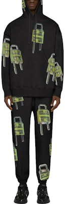 Givenchy Abstract Print Jogger Pants Black BM517J3YBC-001 Lookbook Givenchy Abstract Print Jogger Pants Black BM517J3YBC-001