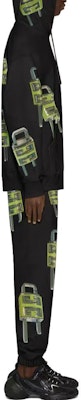 Givenchy Abstract Print Jogger Pants Black BM517J3YBC-001 Purchase Givenchy Abstract Print Jogger Pants Black BM517J3YBC-001