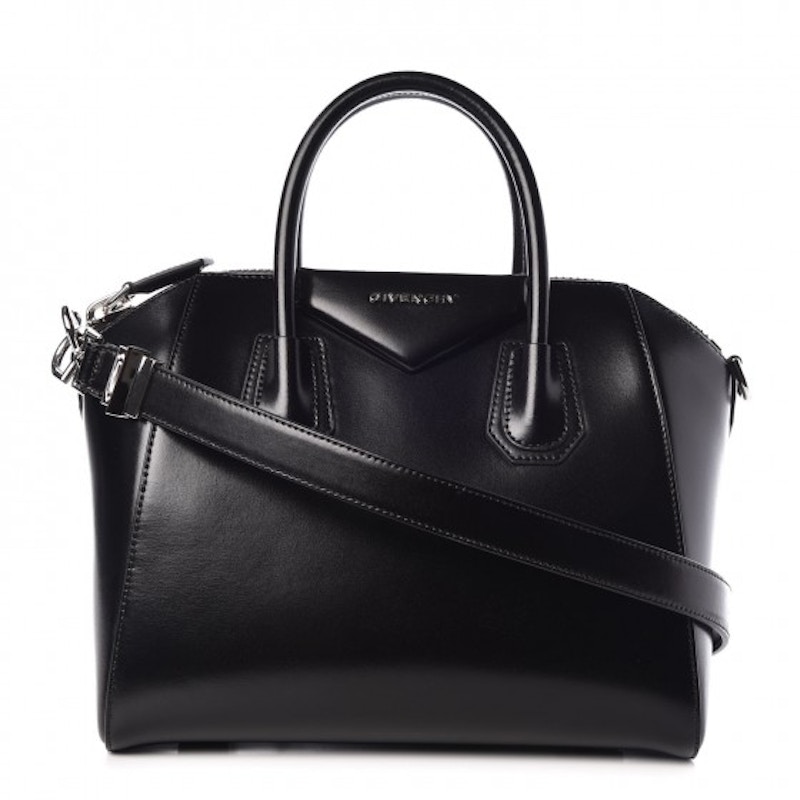 Givenchy Antigona Shiny Lord Calfskin Small Black