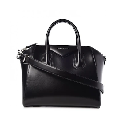 Givenchy Antigona Shiny Lord Calfskin Small Black