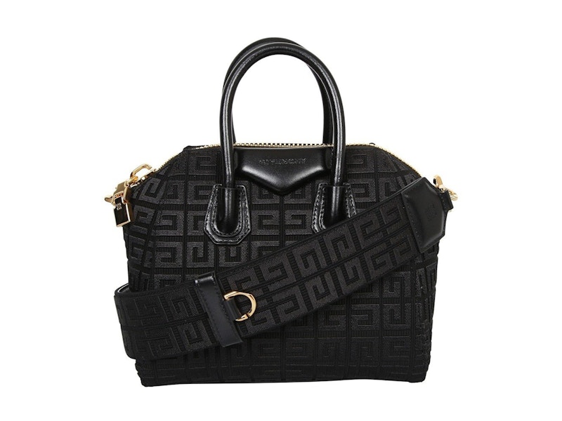 Givenchy Antigona Tote Bag Mini 4G Motif Black
