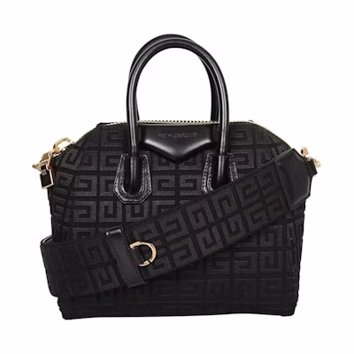 Givenchy Antigona Tote Bag Mini 4G Motif Black