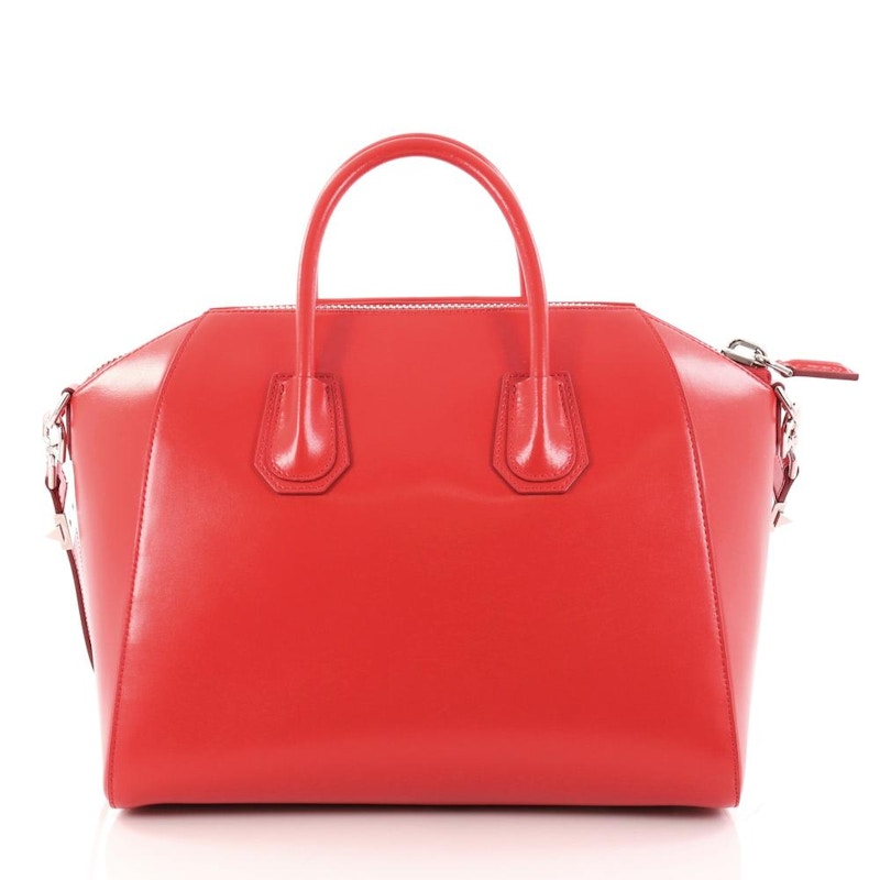 Order Givenchy Antigona Tote Glazed Tengah Merah