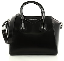 Givenchy Antigona Tote Glazed Small Black Givenchy Antigona Tote Glazed Small Black
