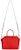 Givenchy Antigona Tote Leather Silver-tone Mini Pop Red