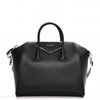 Givenchy Antigona Tote Metal Medium Black Givenchy Antigona Tote Metal Medium Black