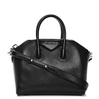 Givenchy Antigona Tote Sugar Goatskin Mini Black Givenchy Antigona Tote Sugar Goatskin Mini Black