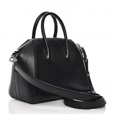 Givenchy Antigona Tote Sugar Goatskin Mini Black Order Givenchy Antigona Tote Sugar Goatskin Mini Black