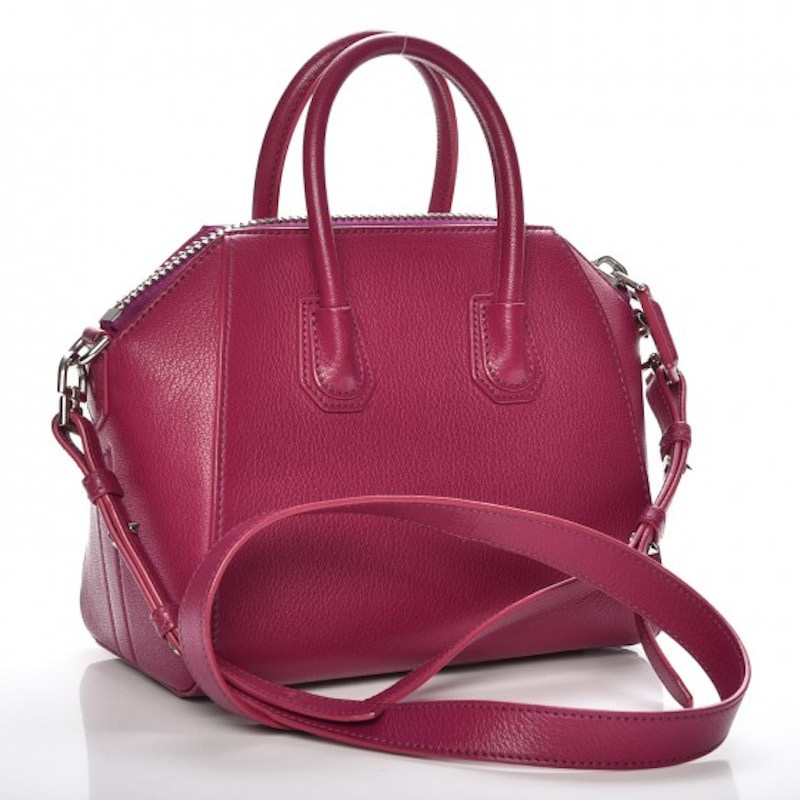 Order 纪梵希Antigona迷你山羊皮手袋葡萄紫