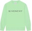 Order GIVENCHY Archetype SS23 Sweater Hijau Logo Cetakan Lengan Panjang Lelaki. BMJ0HA3YAC-326