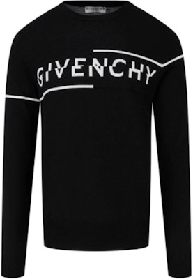 Givenchy Sweater Rajutan Wol Hitam Asimetris Huruf BM90B4404X-004 Buy Givenchy Sweater Rajutan Wol Hitam Asimetris Huruf BM90B4404X-004