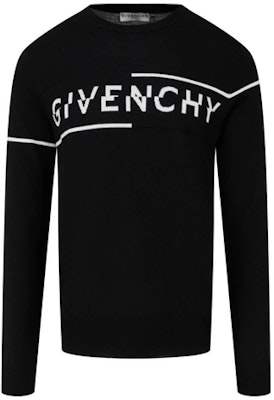 Givenchy Sweater Rajutan Wol Hitam Asimetris Huruf BM90B4404X-004 Order Givenchy Sweater Rajutan Wol Hitam Asimetris Huruf BM90B4404X-004