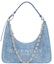 Buy Givenchy Bag Small Moon Cut Out in Washed Denim with Chain Medium blue