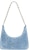 Givenchy Bag Small Moon Cut Out in Washed Denim with Chain Medium blue