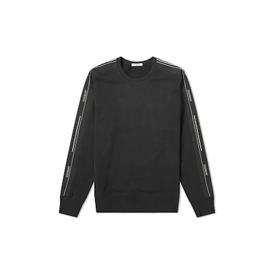 Givenchy Band Detail Crewneck Pullover Sweatshirt Men’s Black BMJ04430AF-001