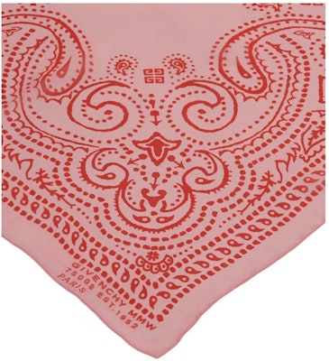 Givenchy Bandana Print Scarf Pink/Red Order Givenchy Bandana Print Scarf Pink/Red