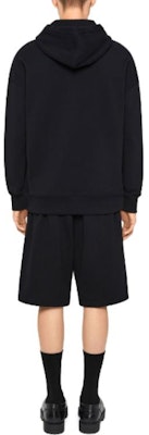 Givenchy Bermuda Fleece Shorts with Infinity Print Mid-Rise Relaxed Fit Black Men. BM51863YH8001 Shop Givenchy Bermuda Fleece Shorts with Infinity Print Mid-Rise Relaxed Fit Black Men. BM51863YH8001