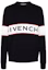 Order Givenchy Sweater Hitam Alphabet Logo Intarsia Rajut. BM900G400M