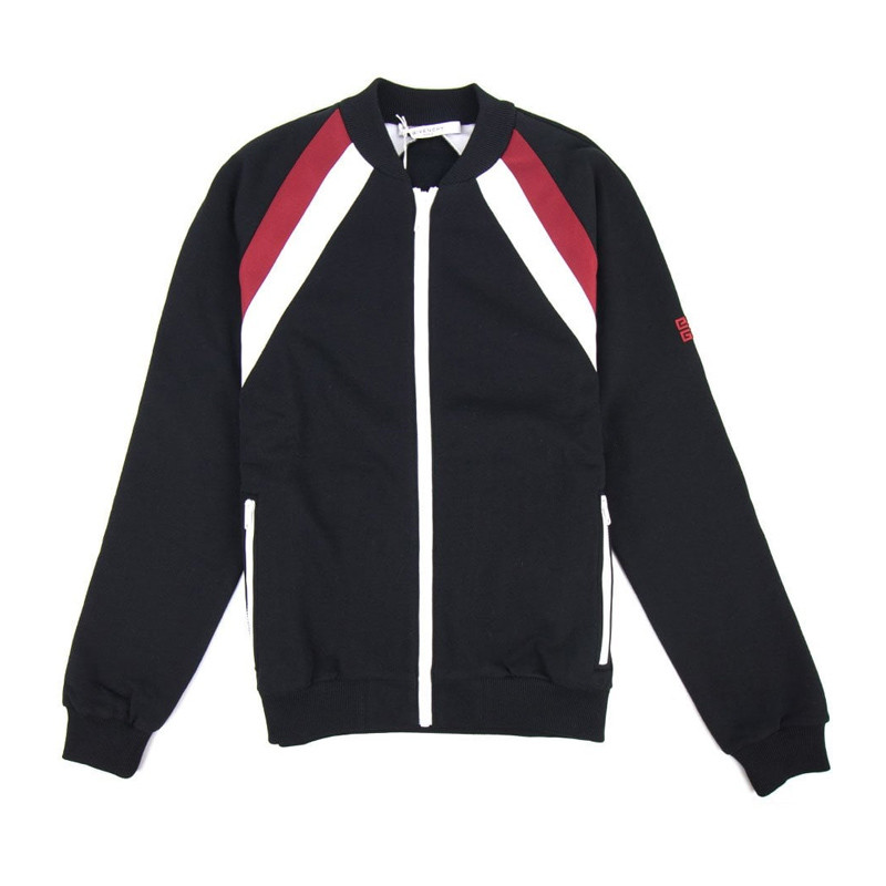 Givenchy Black Colorblock Varsity Jacket BM004H3003-001