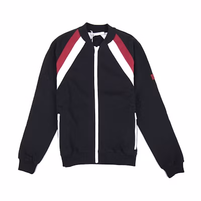 Givenchy Black Colorblock Varsity Jacket BM004H3003-001