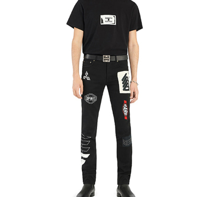 Givenchy Black Crewneck Cotton Short Sleeve T-Shirt BM70UQ3002-001 圖 8