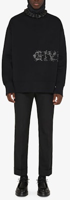 紀梵希黑色字母印花設計圓領長袖衫 BMJ0DK3Y6V-001 Lookbook 紀梵希黑色字母印花設計圓領長袖衫 BMJ0DK3Y6V-001