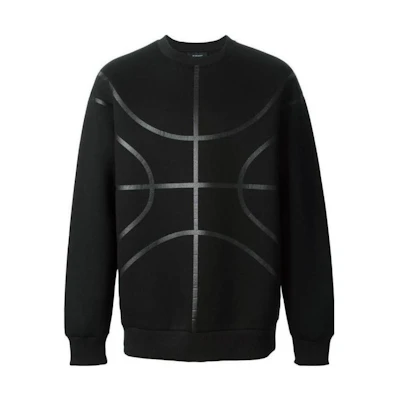 Givenchy Black Graphic Print Crewneck Sweatshirt 14W7225656-001
