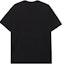 Lookbook GIVENCHY Baju T-Shirt Hitam Logo Tulisan Bersulam Kapas BM70RL3002-001
