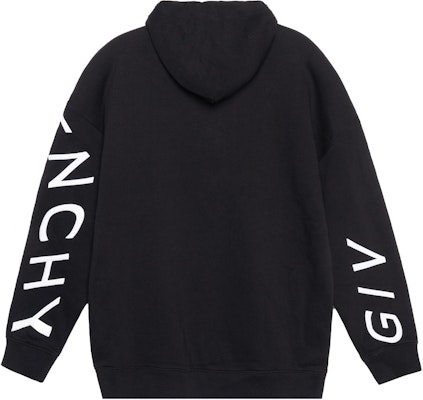 Sudadera Negra Givenchy con Bordado de Logo y Letras BMJ07G30AF-004 Lookbook Sudadera Negra Givenchy con Bordado de Logo y Letras BMJ07G30AF-004