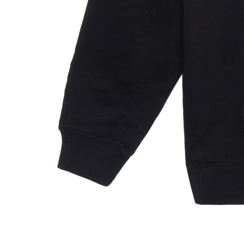 Sizing Sudadera Negra Givenchy con Bordado de Logo y Letras BMJ07G30AF-004