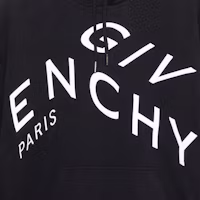 Cheap Givenchy Black Hoodie with Logo Letter Embroidery BMJ07G30AF-004