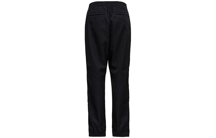 Lookbook Givenchy Seluar Kasual Hitam Logo Jacquard Cetak Potongan Santai. BM50VZ13P9-001