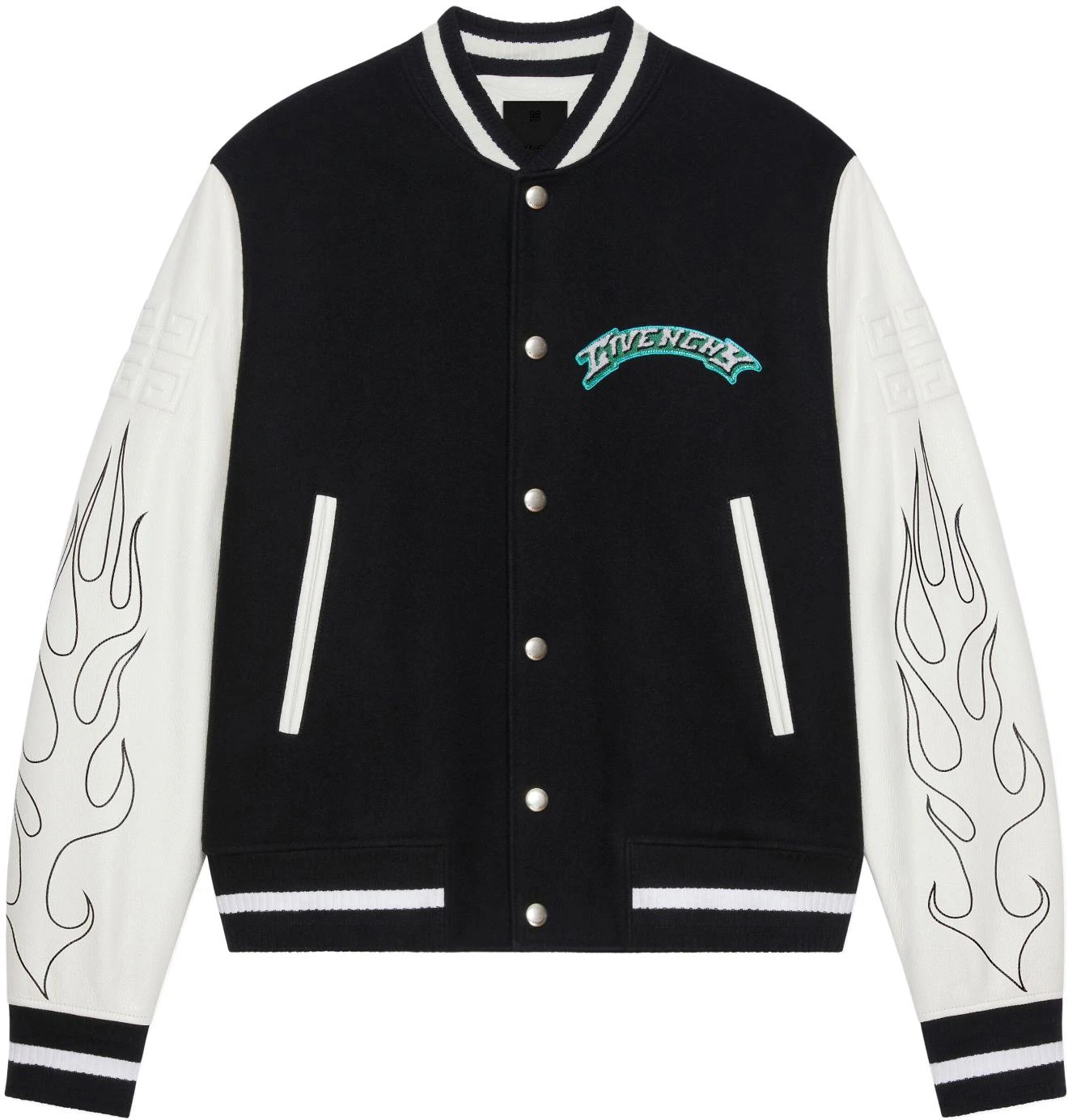 givenchy-black-letter-print-baseball-collar-jacket-bm-011-s6-y2-v-004