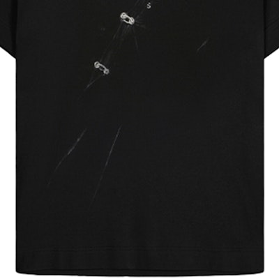 ジバンシィ ブラック レター ビジュアル トラップ エフェクト クルーネック Tシャツ BM71333Y6B-001 Cheap ジバンシィ ブラック レター ビジュアル トラップ エフェクト クルーネック Tシャツ BM71333Y6B-001